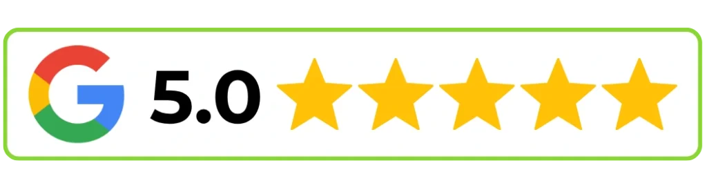google rating 5 stars