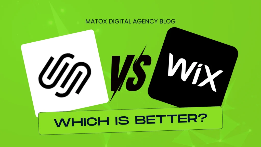 Wix vs Squarespace website builder comparison